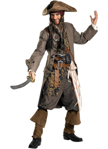 Captain Jack Sparrow Adult Plus Size Costume