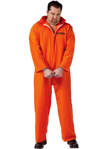 Convicted Adult Costume