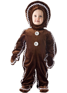 Gingerbread Toddler Costume