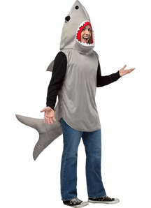 Grey Shark Adult Costume