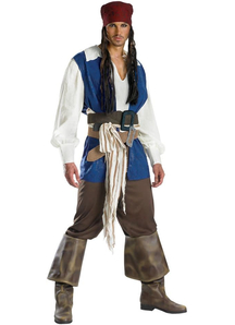 Jack Sparrow Adult Costume - 11178