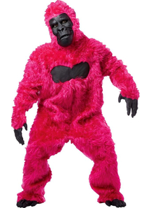 Pink Gorilla Adult Costume