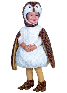 Plush Owl Toddler Costume