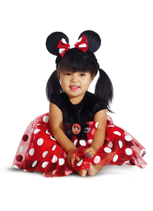 Red Minnie Mouse Toddler Costume