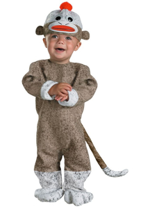 Sock Monkey Infant Costume