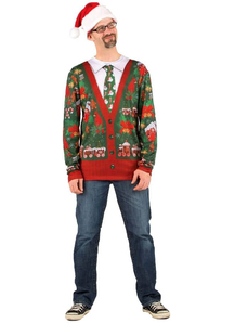 Ugly Christmas Cardigan Adult