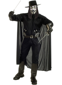 V For Vendetta Adult Costume