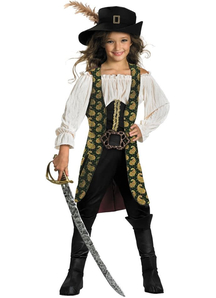 Angelica Pirates Of The Carribean Child Costume