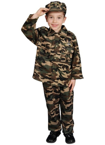 Army Man Child Costume