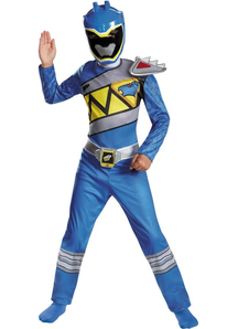 Blue Ranger Dino Child Costume