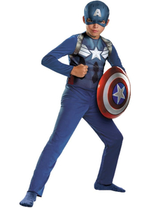 Captain America Avengers Child Costume