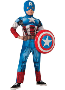 Captain America Superhero Child Costume