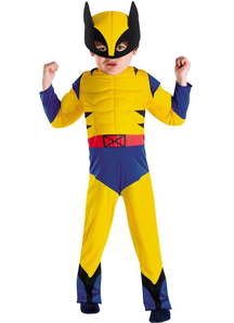 Classic Wolverine Muscle Child Costume