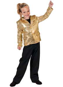 Gold Disco Jacket Child