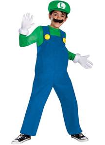 Luigi Supermario Child Costume