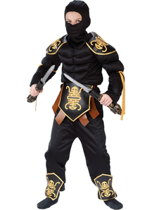 Ninja Combat Child Costume