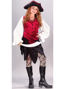 Pirate Girl Child Costume