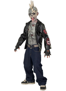 Punk Zombie Child Costume