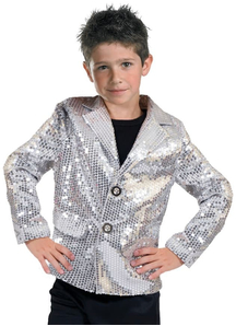 Silver Disco Jacket Child