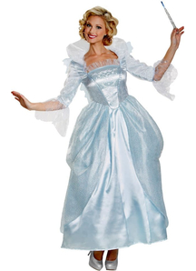 Deluxe Fairy Godmother Disney Adult Costume