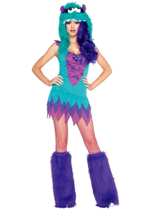 Fuzzy Monster Adult Costume