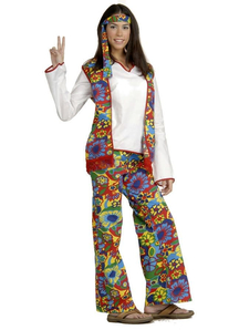 Hippie Woman Adult Costume