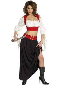 Lady Pirate Renaissance Adult Costume