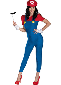 Mario Female Adult Costume