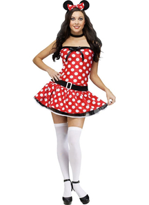 Miss Minni Mouse Adult Costume