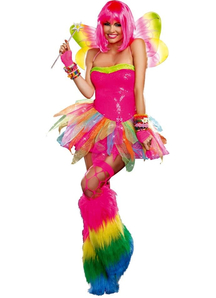 Rainbow Fairy Adult Costume