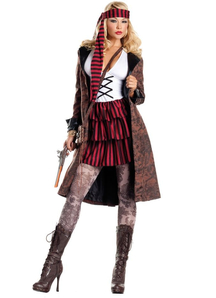 Seductive Pirate Adult Costume