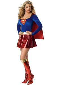 Supergirl Cute Adult Costume