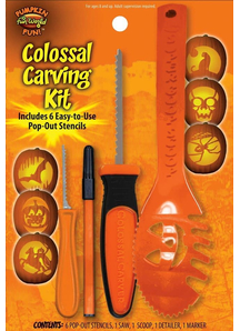 Pumpkin Carving Kit 10 Pc. Halloween  Decoration.