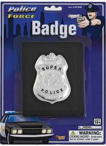 Badge Police W Wallet