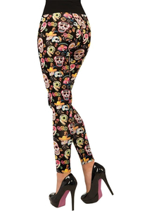 Day Of Dead Leggings