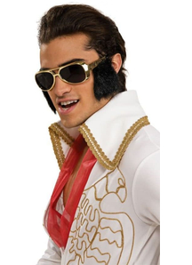 Elvis Glasses With Sideburns