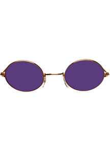 Glasses John Gold Purple