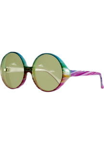 Glasses Peace Tie-Dye Multi