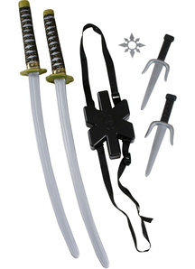 Ninja Double Sword Set