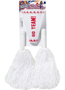 Pom Pom Set White