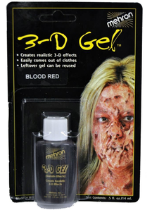 3D Gel Effects Blood