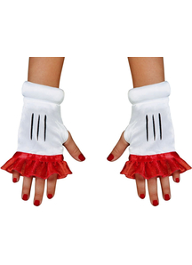 Red Minnie Adult Glovettes