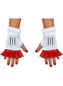 Red Minnie Child Glovettes