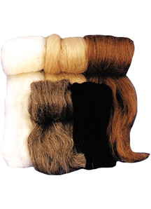 Wool Fiber White