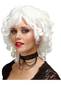 Wig Ghost Doll White For Halloween