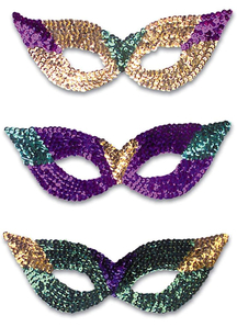 Cat Eye Masks Seq Asst Color For Adults