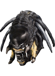 Pred-Alien Hybrid Deluxe Mask For Adults