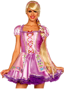 Rapunzel Blonde Wig For Adults