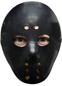 Scary Hockey Mask Black