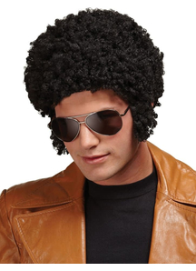 Welcome Back Afro Black Wig For Men